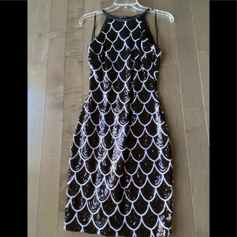 NWT Cache Black Mermaid Dress